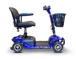 Mid-sized mobility scooter