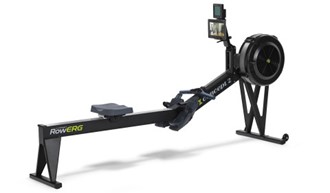Sunny Health & Fitness Smart Obsidian Surge 500 m Water Rowing Machine - SF-RW5713SMART