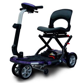 Vive Folding Mobility 4-Wheel Scooter - VI-MOB1030SLB