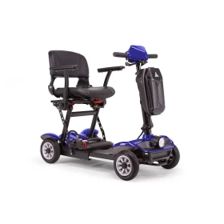 EWheels EW-26 4 Wheel Mobility Folding Travel Scooter