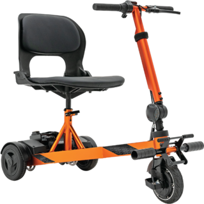 Pride Mobility iRide Folding 3-Wheel Mobility Travel Scooter