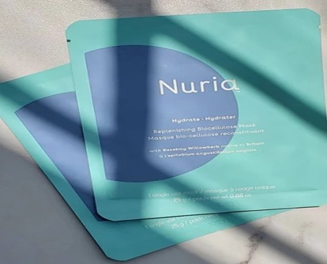 Nuria Hydrate Replenishing Biocellulose Mask Case Of 6