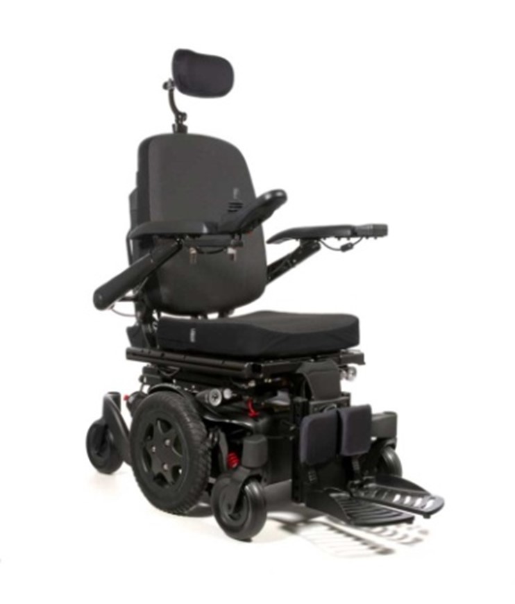 Sunrise Quickie Q500 Powered Power Wheelchair With Captains Seat