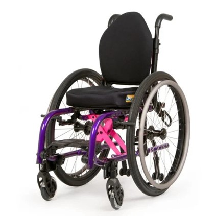 Quickie Zippie X'Cape Pediatric Ultra Lightweight Folding Manual Wheelchair From Sunrise