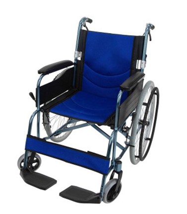 Vive Air Frame Folding Manual Wheelchair With Attendant Brakes