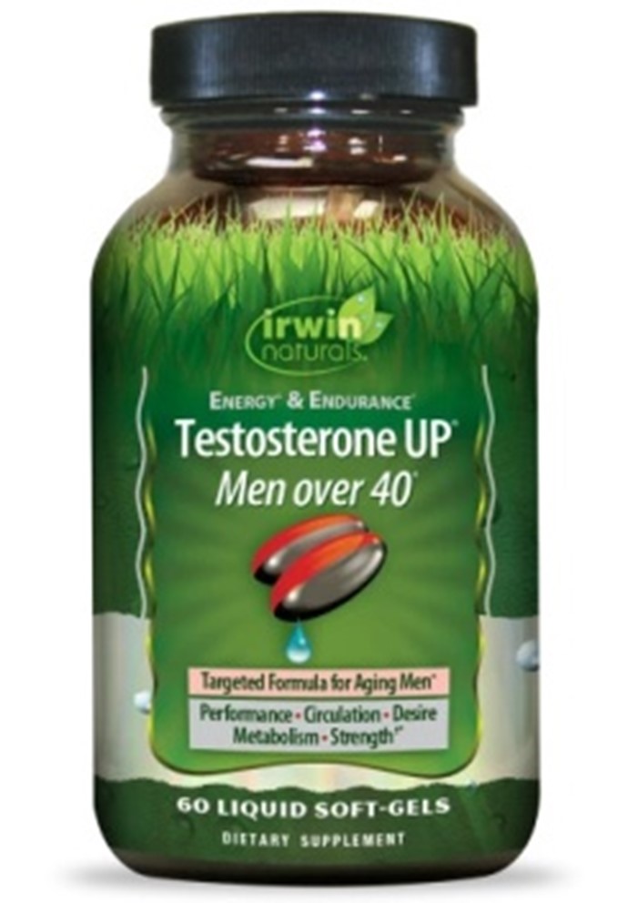 Irwin Natural Energy & Endurance Testosterone UP Men Over 40