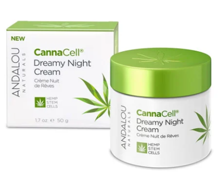 Andalou Naturals CannaCell Dreamy Night Cream 1.7 oz - Best Night Cream