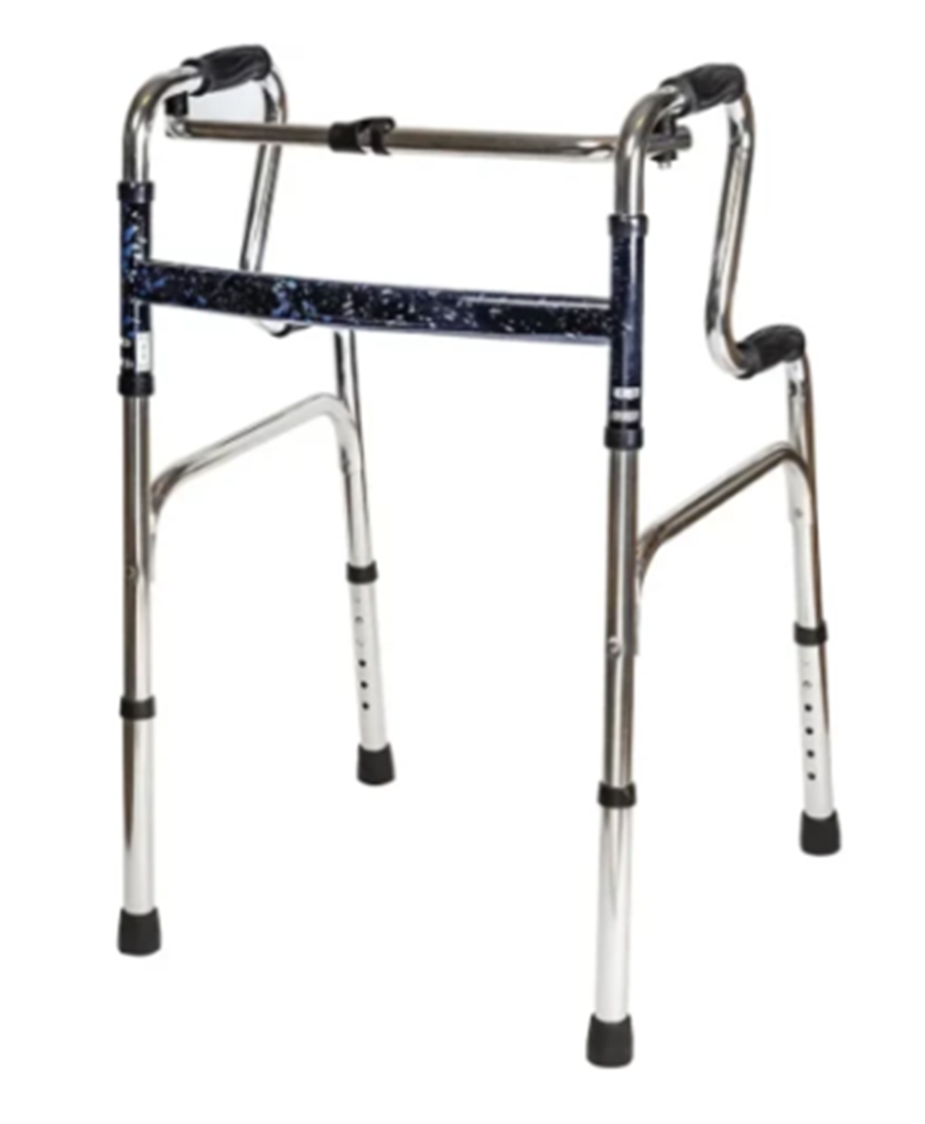 Compass Carex Adult Uplift Walker Without Wheels for Short Senior People