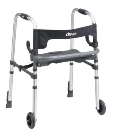 Drive Medical Clever-Lite LS Adult Walker for Low Height or petite People