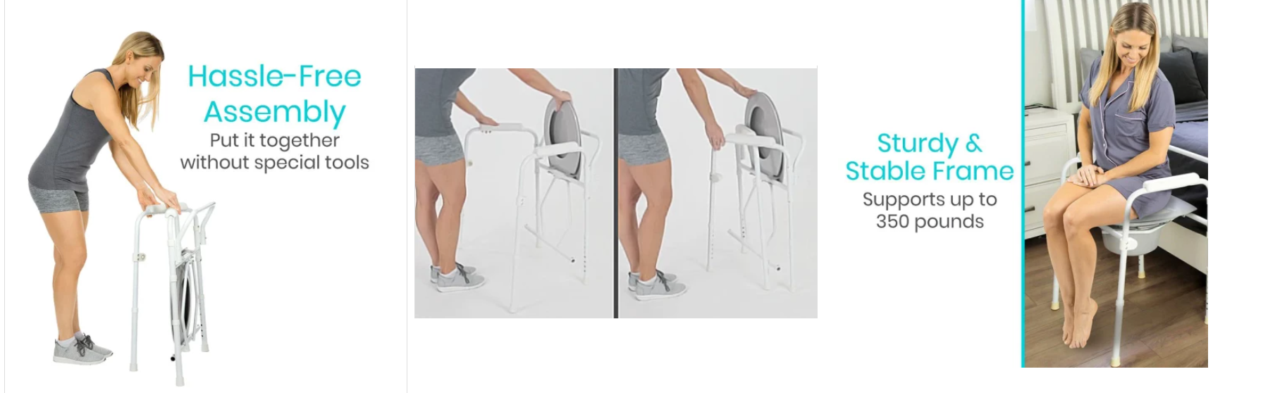 Vive Folding Commode