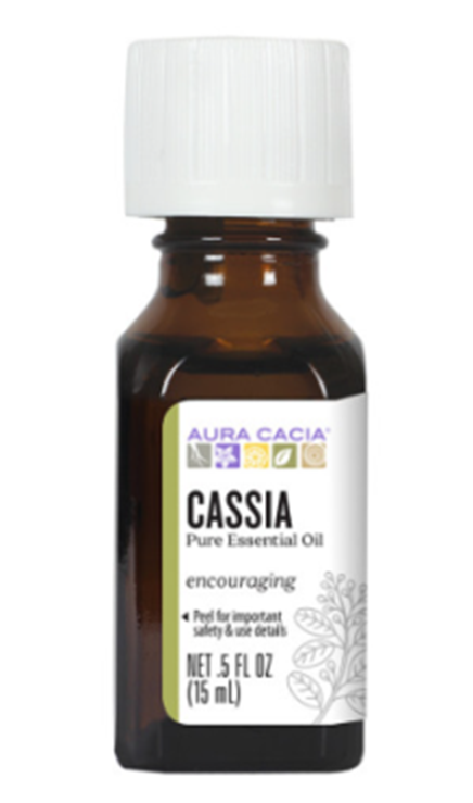 Aura Cacia Cassia (Cinnamon) Essential Oil_Cura360