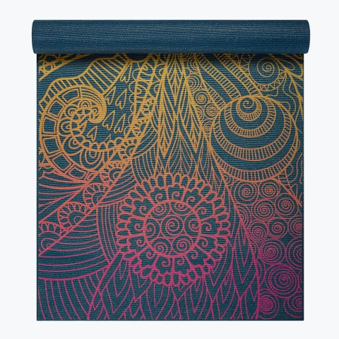 Gaiam Vivid Zest Yoga Mat (4mm)