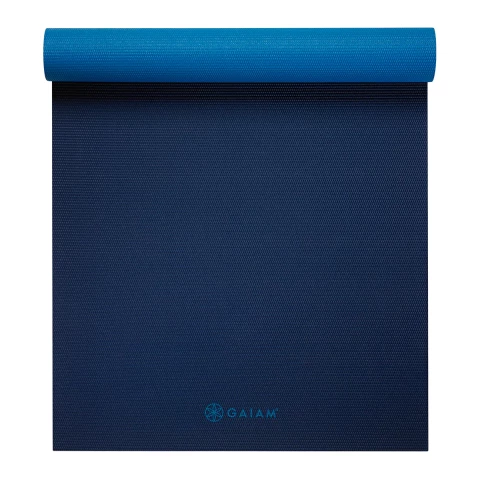 Gaiam Premium Longer/wider 2-color Yoga Mats (6mm)