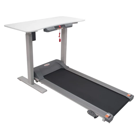 Sunny Health & Fitness Treadmill with Detachable Automated Desk 