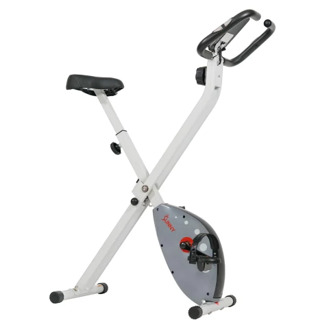 Sunny Health & Fitness Magnetic Foldable Exercise Bike 