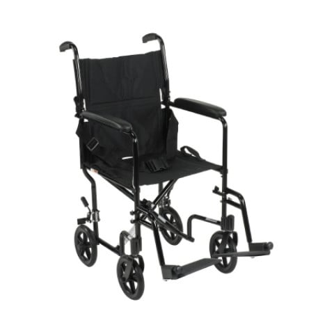 McKesson Folding Transport Wheelchair