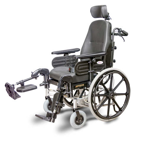 EV Rider Spring Manual Reclining Manual Wheelchair