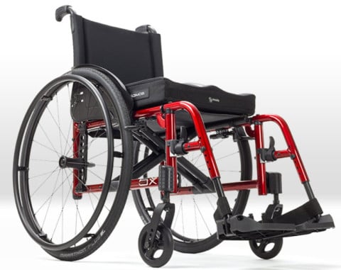 Ki Mobility Calalyst 5VX Ultra Lightweight Folding Manual Wheelchair