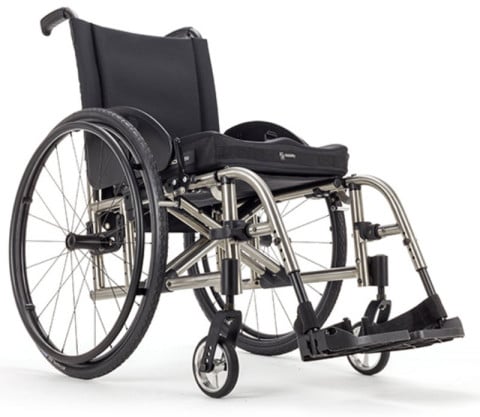 Ki Mobility Calalyst 5Ti Ultra Lightweight Folding Manual Wheelchair