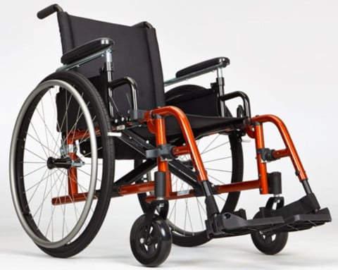 Ki Mobility Calalyst 4 Ultra Lightweight Folding Manual Wheelchair