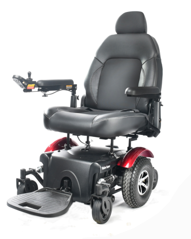 Merits Health Vision Super Heavy Duty Power Wheelchair With Power Lift