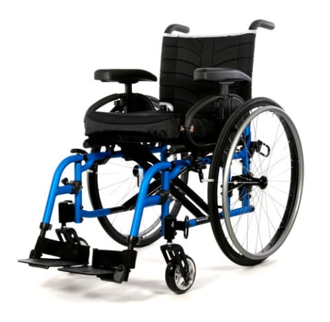 Quickie 2 Ultra Lightweight Customized Folding Manual Wheelchair From Sunrise