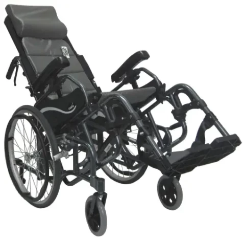 Karman Tilt-In-Space Folding Lightweight Manual Reclining Wheelchair