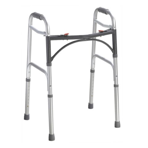 Drive Medical Deluxe Folding Walker Two Button