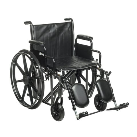 Drive Medical Bariatric Sentra EC Heavy-Duty Wheelchair