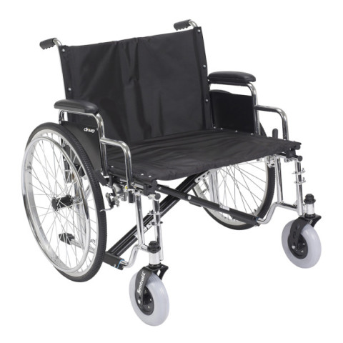 Drive Medical Bariatric Sentra EC Heavy-Duty Extra-Wide Manual Wheelchair
