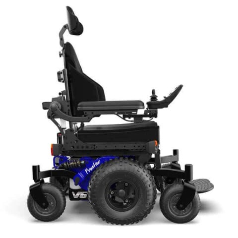 Sunrise Magic Mobility Frontier V6 All Terrain Power Wheelchair With Captains Seat 