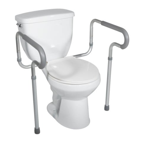 Drive Medical Toilet Safety Frame with Padded Arms