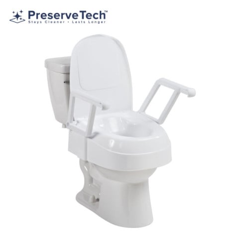 Drive Medical PreserveTech™ Universal Raised Toilet Seat