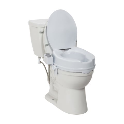 Drive Medical PreserveTech™ Raised Toilet Seat with Bidet