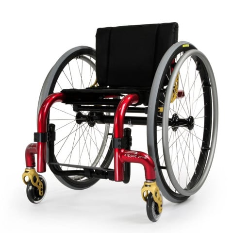 Quickie Zippie Zone Pediatric Ultra Lightweight Rigid Manual Wheelchair From Sunrise