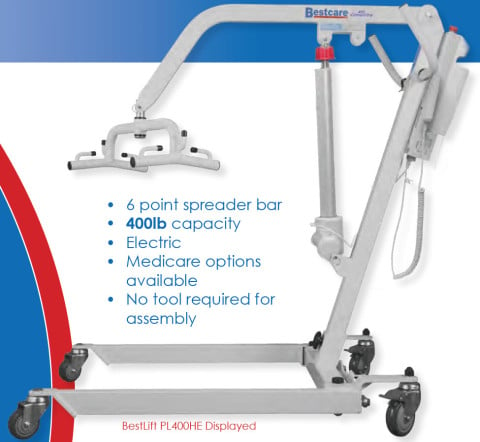 Best Care Bestlift 400HE Electric Patient Lift