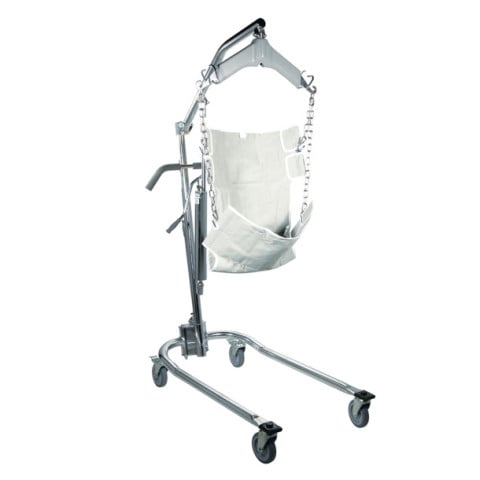 Drive Medical Hydraulic Deluxe Chrome-plated Patient Lift