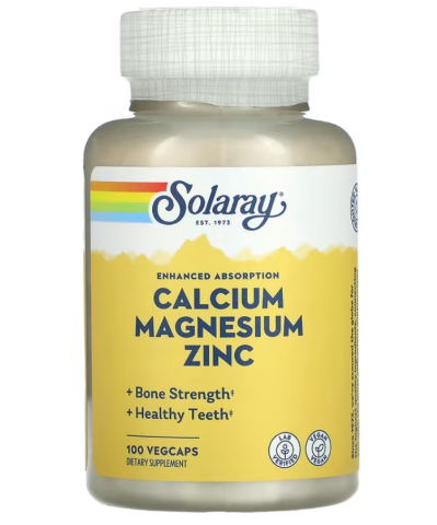 Calcium Magnesium Zinc 100 Count