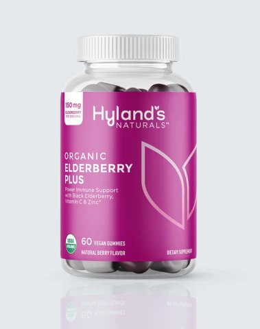 Hylands Naturals Organic Elderberry Plus Gummies