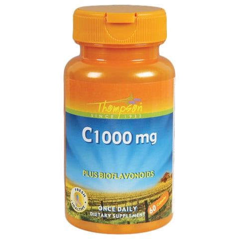 Thompson Vitamin C With Bioflavonoids 1000 Mg 60 Capsules