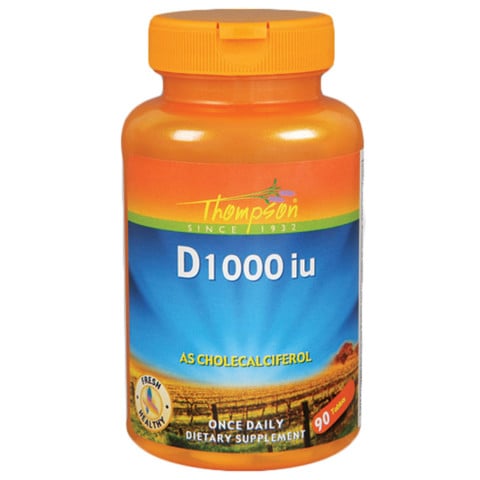 Thompson Vitamin D Cholecalciferol 90 Tablets