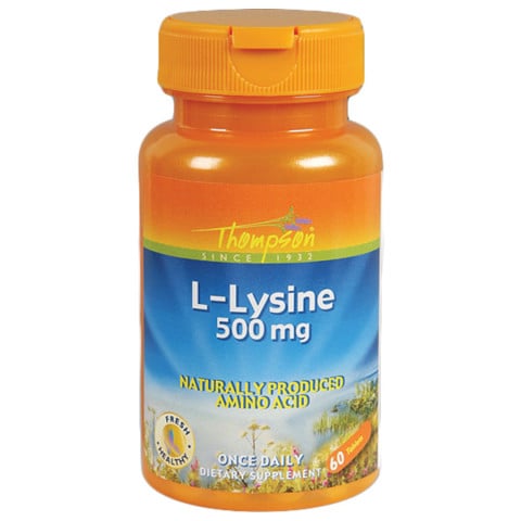 Thompson L-Lysine 500 Mg 60 Tablets