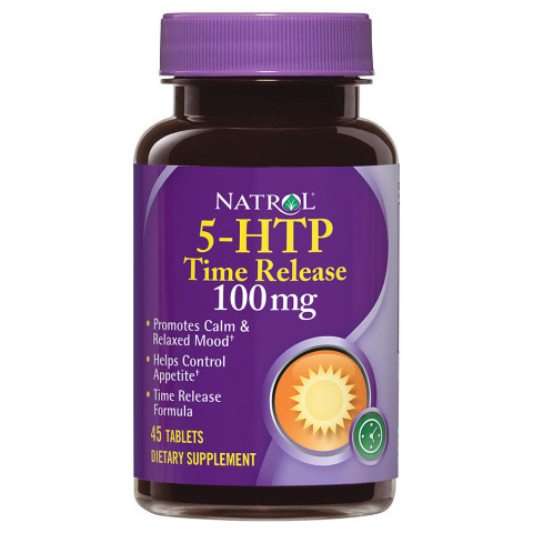 Natrol 5-HTP Stress & Mood Relief Tablets 45Ct 100mg