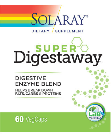 Solaray Super Digestaway Digestive Enzyme Blend 60 Count