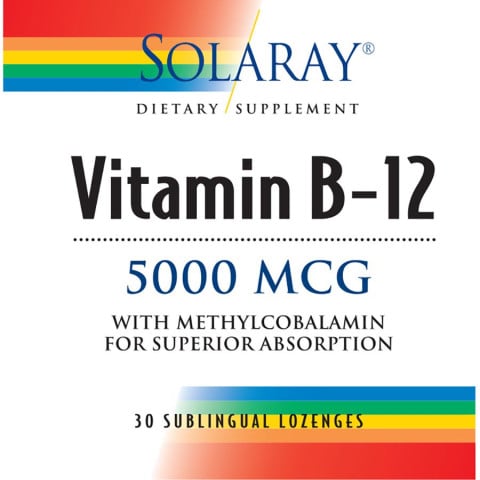 Solaray Vitamin B-12 30 Count Multi-Pack