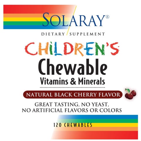 Solaray Children's Multi Vitamin 120 Count Multi-Pack