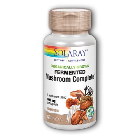 Solaray Mushroom Complete Dietary Supplement 60 VegCaps Multi-Pack