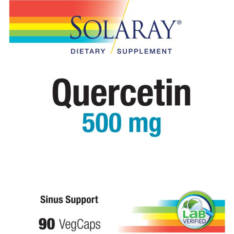 Solaray Quercetin 500 mg. 90 count