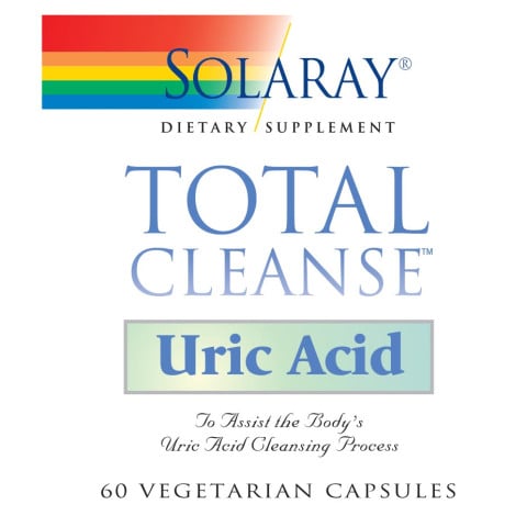 Solaray Total Cleanse Uric Acid 60 Count