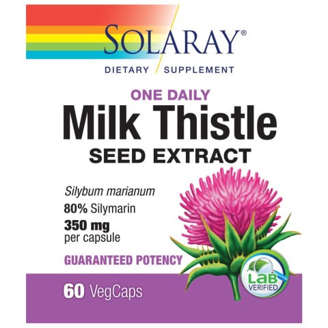 Solaray Milk Thistle Seed Extract 60 count